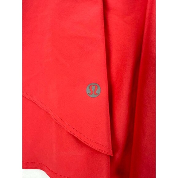 Lululemon Lightweight Red Tennis Skirt With Built-In Shorts Size 8 - Picture 4 of 7